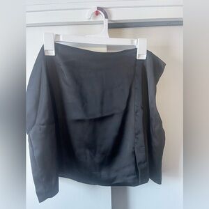 Wild Fable Satin Mini Skirt